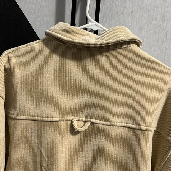 Forever 21 Tan/Beige Corduroy Shacket Women's Size S - Picture 6 of 8